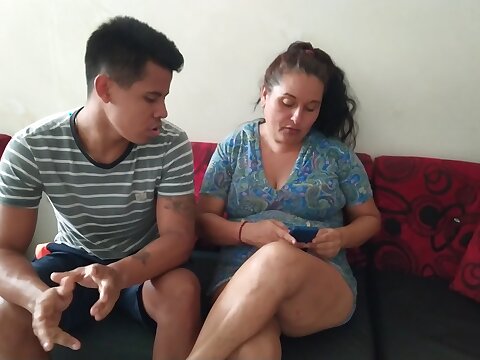 My stepmom wants me to lick her cunt