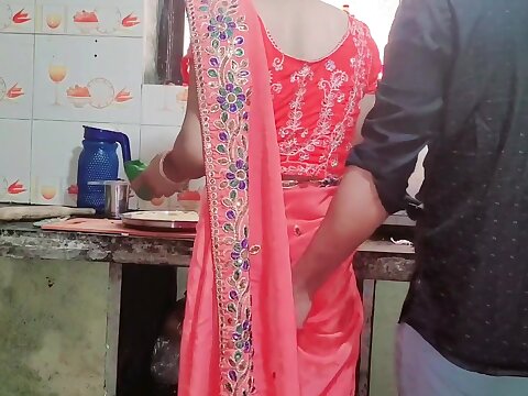Hard fuckin' in kitchen sizzling bhabhi