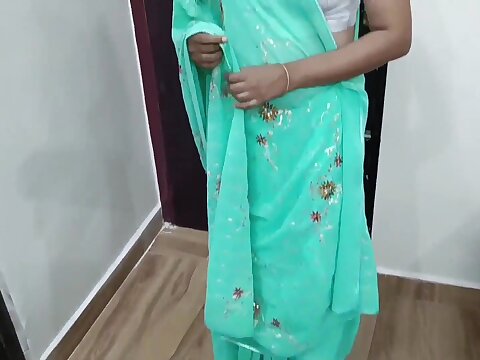 An Indian woman, bored together with