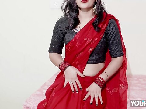 A fun-loving girl enjoys playful moments