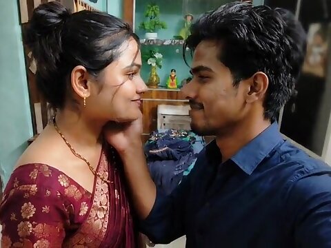Telugu wife tear up With Romantic Caress
